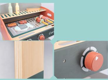 Großhandel B2B Holz Kinderspielzeug Grill Gartengrill Spielküche